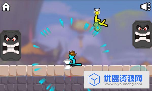 决斗火柴人手游双人版